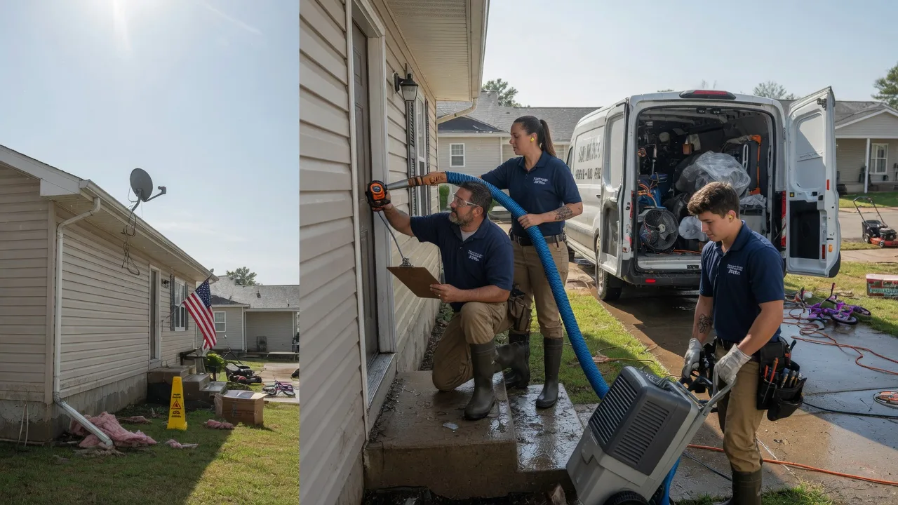 Ceiling Water Damage Restoration in Silex, MO near me